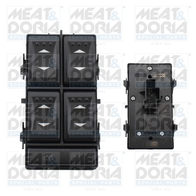 Switch, window regulator